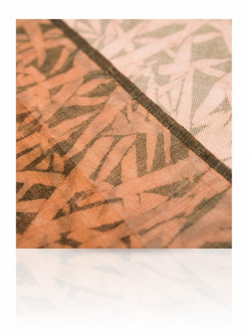 Палантин Женский SN-BAMBOO.LEAF/OLIVE